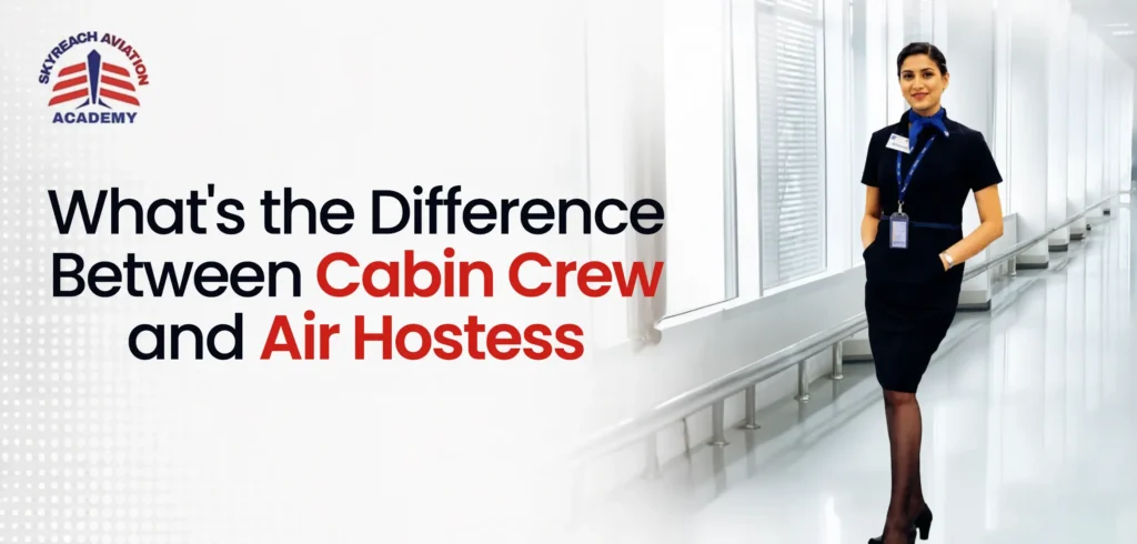 What’s the Difference Between Cabin Crew and Air Hostess.