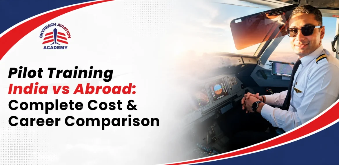 Pilot Training India vs Abroad: Complete Cost & Career Comparison